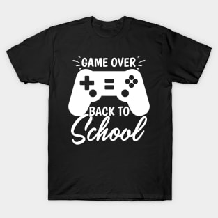 Game Over Back To School T-Shirt